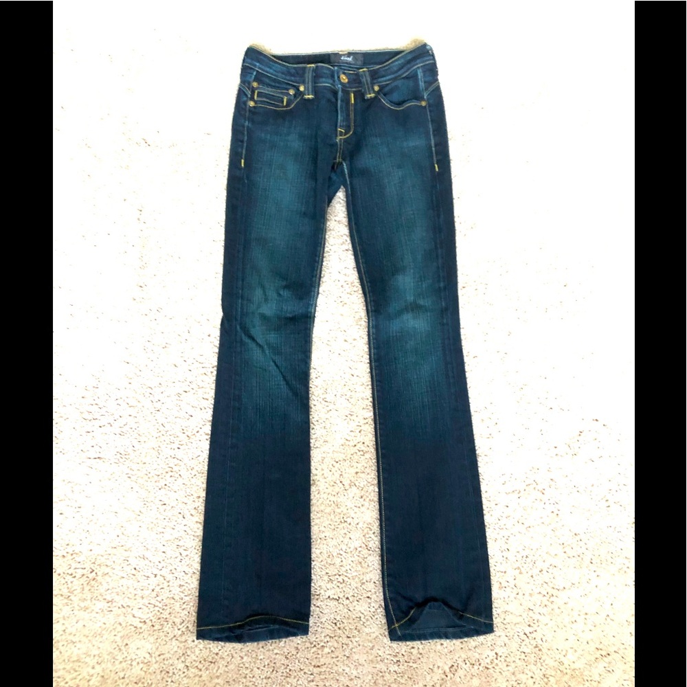 Rare Kasil Heritage 1968 straight leg denim dark wash jeans vintage women’s Y2K